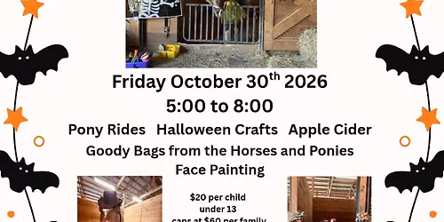 Trick or Treat with the Horses