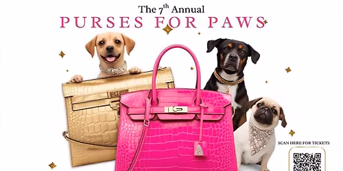 7th Annual Purses for Paws event