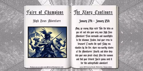 High Seas Adventure 2026