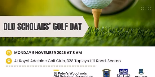 Old Scholars' Golf Day