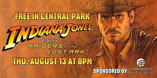 Free in Central Park: Raiders of the Lost Ark