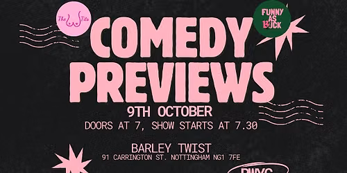 Comedy Previews!