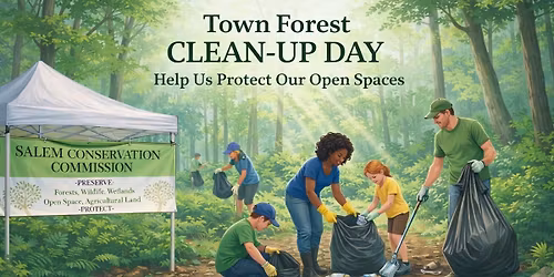 Town Forest Clean Up Day!