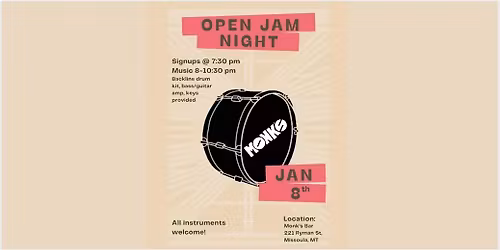 Musician Open Jam Night