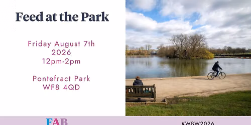 Feed at the Park - World Breastfeeding Week 2026