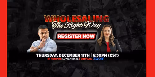 Wholesaling the Right Way