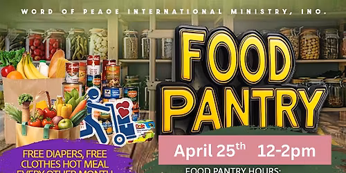 Monthly Drive-thru Food Pantry