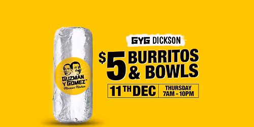 GYG Dickson $5 Opening Day