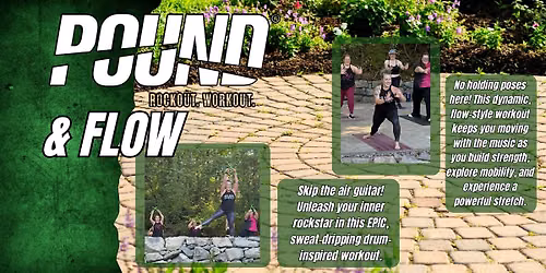 POUND & FLOW: An Outdoor Workout for EveryBody!