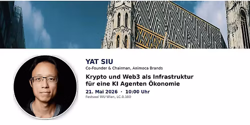 Yat Siu: Krypto und Web3 als Infrastruktur f\u00fcr eine KI Agenten \u00d6konomie
