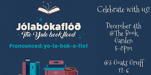 First Friday Jolabokaflod Celebration