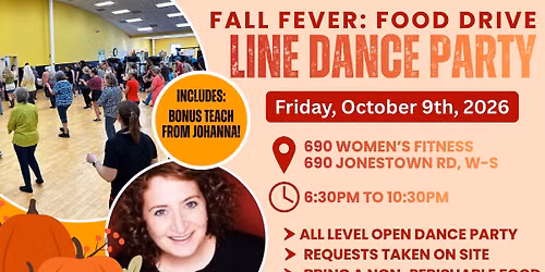 Line Dance FOOD DRIVE