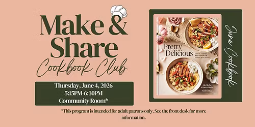 Make & Share Cookbook Club-Pretty Delicious