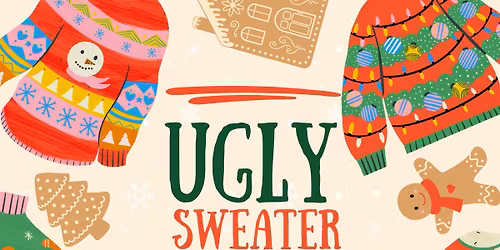 UGLY Christmas Sweater Karaoke w\/ guest DJ's Brett & Kellie Haacker