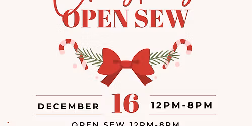 Christmas Open Sew