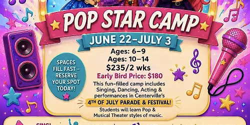 Pop Star Summer Camp