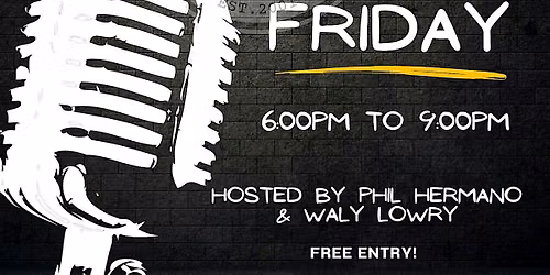 Open Mic Every Friday at Park Street Restaurant