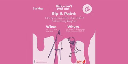 Sip & Paint - This Won't End Me