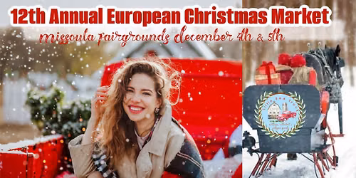 Little Red Truck's European Christmas Market Friday 4-8 and Saturday 10-4