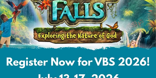 VBS @ St. Anne 2026 - Rainforest Falls!