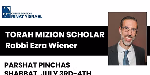 Torah MiZion Scholar - Rabbi Ezra Wiener