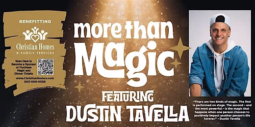 More Than Magic - A Night with Dustin Tavella