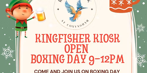 Boxing Day at Kingfisher Kiosk
