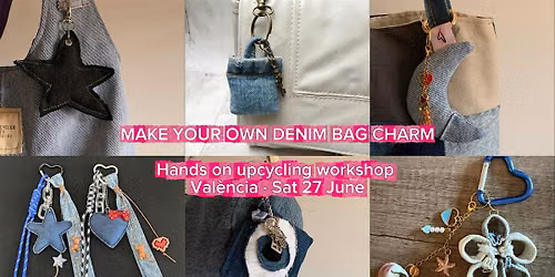 Upcycled Denim Bag Charm Workshop