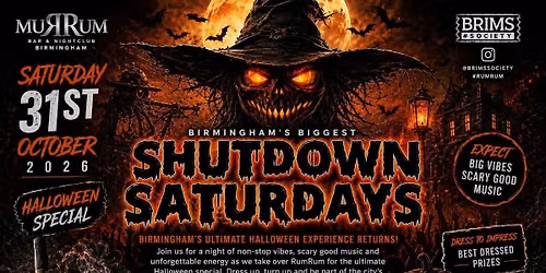 Birmingham\u2019s biggest Halloween shutdown is back\u2026 \ud83c\udf83\ud83d\udd25