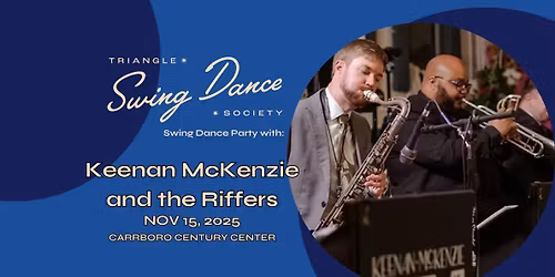 Swing Dance Party with Keenan McKenzie and the Riffers