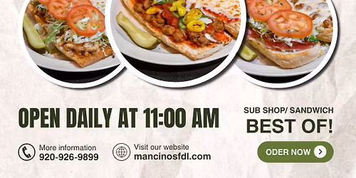 30 Years! Pizza & Grinders together!!