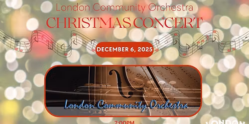 London Community Orchestra Christmas Concert