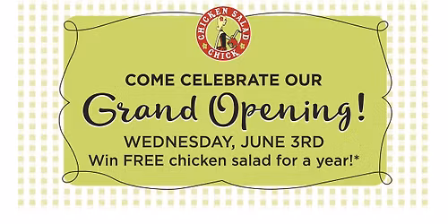 Our Grand Opening Celebration!