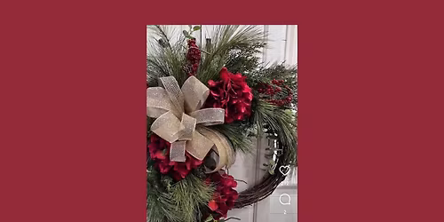 Grapevine Winter Wreath Class