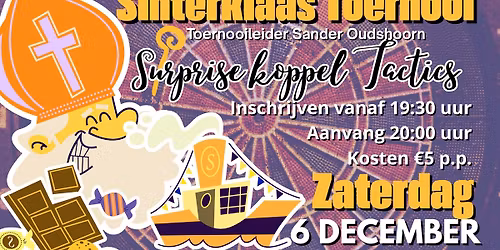 Sinterklaas Toernooi -  Surprise Koppel Tactics 