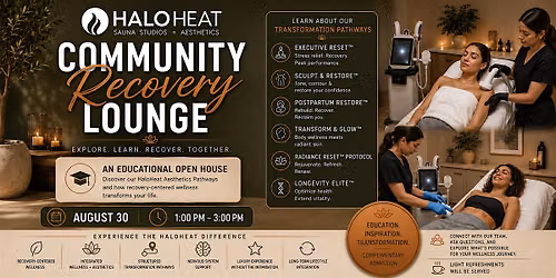 Community Recovery Lounge: Open House