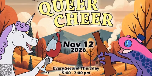 Queer Cheer at Quirk Brewery on Nov 12th!