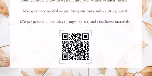 Wild & Well Fire Cider Workshop 