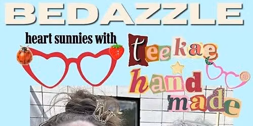 Bedazzle Heart Sunnies with TeeKae Handmade