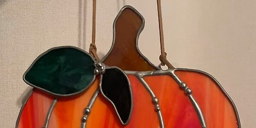 Stained Glass Class@ Melody Glassworks- Pumpkin- SUNDAY 10\/11\/26