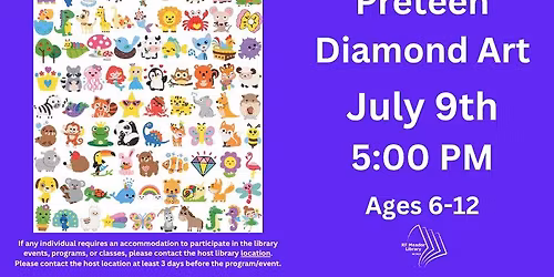 Meador: Preteen Diamond Art
