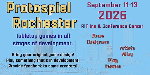 Protospiel Rochester (NY) 2026