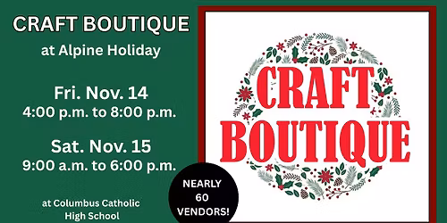 Craft Boutique at Alpine Holiday