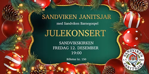 Julekonsert i Sandvikskirken
