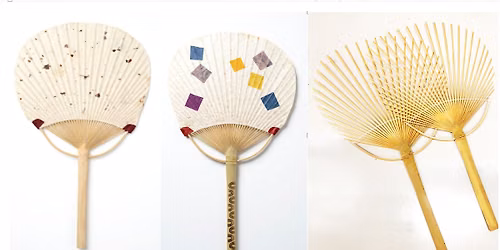Japanese Paper Fan Making, Uchiwa (\u56e3\u6247) Workshop, With Yoshiko Fujinami!