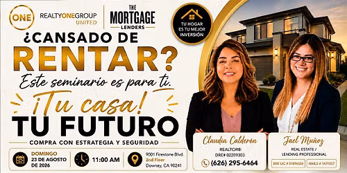 TU CASA ! TU FUTURO