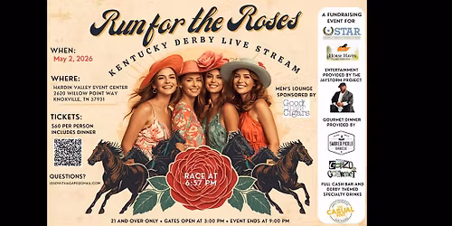 Run for the Rose's Kentucky Derby Live Stream Fundraising Event