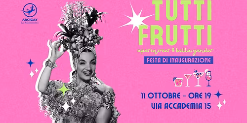 TUTTI FRUTTI | aperiqueer a Mantova 
