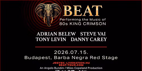 BEAT: Performing the Music of 80s King Crimson | Budapest 2026
