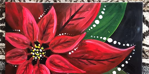 11\/21\/25- Painting With Sam- Poinsettia